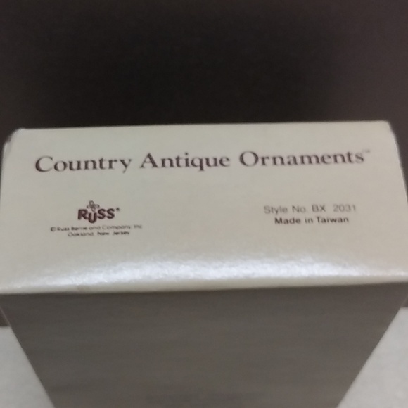 Vintage Russ Country Antique Ornament Wooden Soldier On Horse - Picture 5 of 5